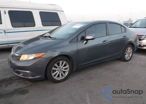 2012 Honda Civic Ex из США, поврежденный, VIN 19XFB2F88CE312494